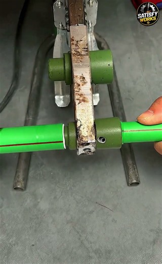 🔥 Perfect PVC Pipe Welding with a Hot Fusion Machine! 🛠️