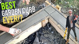 12 reactions | Learn how to build a DIY Concrete garden curb with this step-by-step time lapse. This home DIY project can really help boost your home's curb appeal. #diy #diyhome #diyideas #diyprojects | Andrew Thron Improvements | Facebook