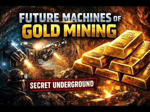 Future Machines of Gold Mining | Usa Gold Documentary
