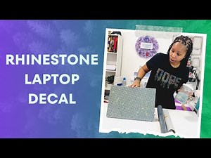 EASY Rhinestone Laptop Cover