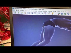 Export ROSTER for MEET MANAGER HY-TEK SWIMMING part 1