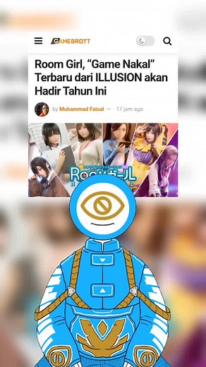 Jangan lupa kasih tahu bang Brando Windah Basudara kalau ada game baru nih #ILLUSION #roomgirl #windahbasudarafans