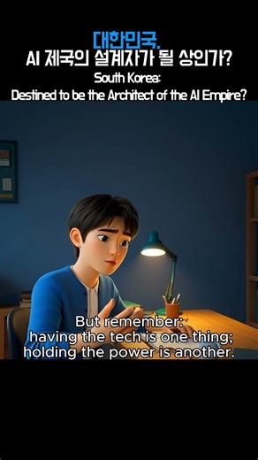 대한민국, AI 제국의 설계자가 될 상인가?(South Korea: Destined to be the Architect of the AI Empire?)