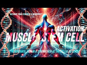 🔵 Muscle Stem Cell Activation | 8 Frequencies for Growth, Repair & Strength 🔵
