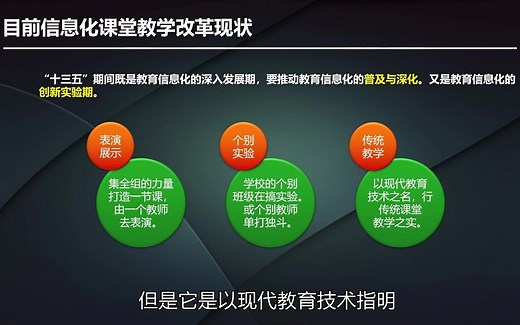 教育信息化发展现状与问题