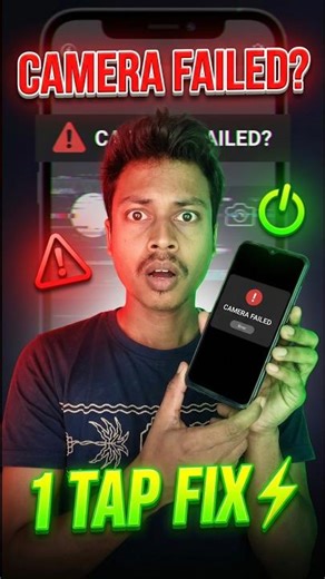 👉 Camera Failed? 1 Tap Fix ⚡