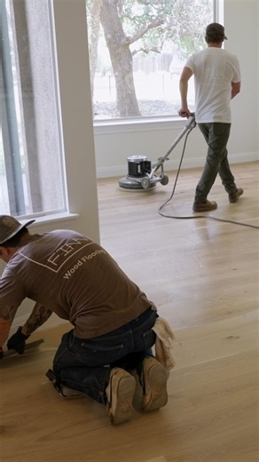 Oil Plus 2C is built for efficiency! 🙌 This hardwax oil wood finish is engineered to bond with the wood's fibers at a molecular level, delivering color and protection in a single coat. It is not a film-forming finish and doesn't require multiple layers. The finishing process is fast and achieves a consistent result, saving you time and resources! #rubiomonocoat | Rubio Monocoat USA