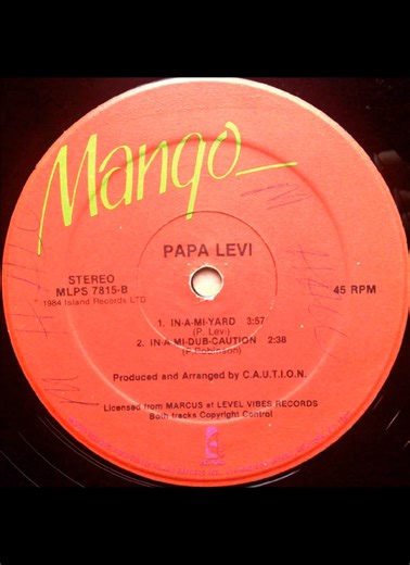 Papa Levi's Dancehall Classic: Hungry In Me Yard