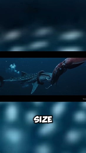 WHALE SHARK VS GIANT SQUID #shorts