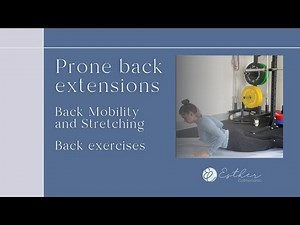 Prone back extensions | Back Mobility and Stretching | Back exercises