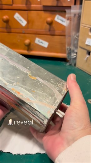 Trish Campbell on Instagram: "Burn&Return reveal #willing #candleartist #prince #artprocess"