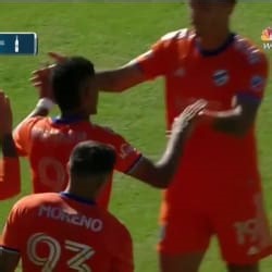 GOAL: Brenner, FC Cincinnati - 37th minute