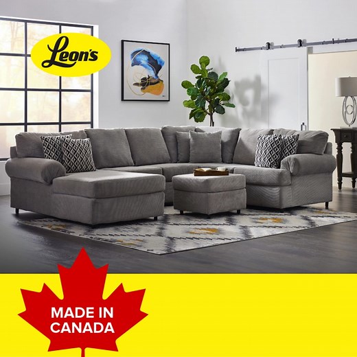 We’ve been making Canadians Comfortable for over 115 years! 🍁 From the perfect sofa to a cozy sectional, we’ve been providing comfort, quality, and style to generations of Canadians. We are proud to offer Made in Canada products that make your home even more special. Shop now! 🛒 | Leon's
