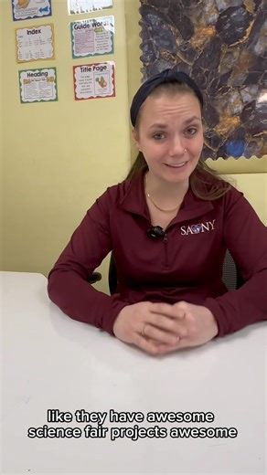 This is Mrs. Bloss’s first year teaching 4th grade at #SASCS! Learn how she’s preparing her #SASAtoms for the school science fair ⚛️🧪 . Empire Charter Consultants | Syracuse Academy of Science Charter School