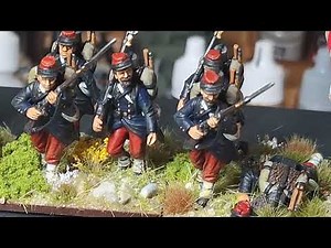 Wargaming the Franco Prussian War: French Infantry