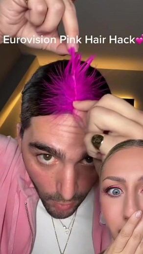 17M views · 330K reactions | IN LOVE WITH THIS! #hairtutorial #featherhair #hairfeathers #festivalhair #eurovision #viral #reels | Makeup by Katie | Facebook