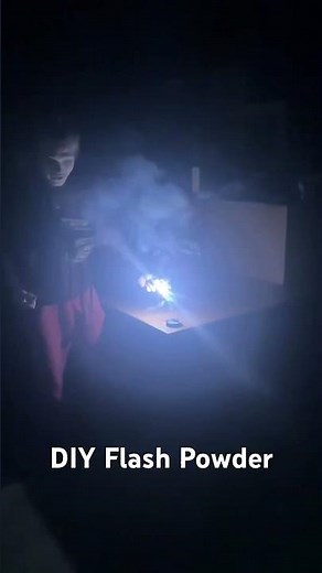 DIY FLASH POWDER