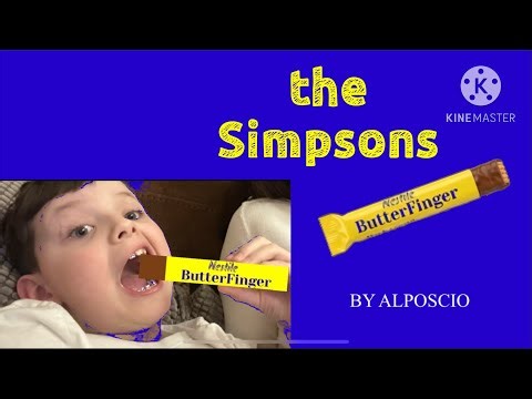 The Simpsons - Butterfinger (Video)