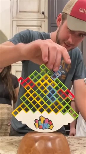 Tetra Tower Balance Stacking Blocks Game for Families