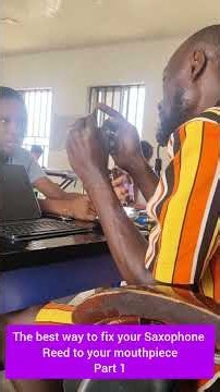 HOW TO SET YOIR REED FOR PROFESSIONAL SOUND ON THE SAXOPHONE PART 1 #howtoplaysaxophone #viralshorts