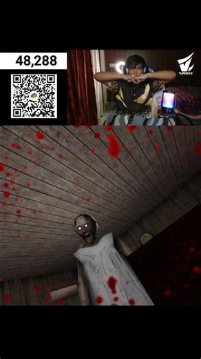 Granny Aya Hee Bhago re Baba #granny #granny2 #horrorgaming #shortsfeed #vuralshort #status #shorts