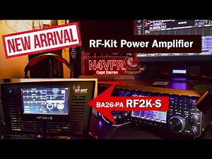 New RF Kit Power Amplifier | BA26-PA RF2K-S | Built-in Antenna Tuner | Dual LDMOS rated @ 3400 Watts