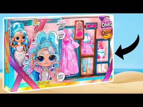 Unboxing OMG Queens Splash Beauty + Doll Story Roleplay
