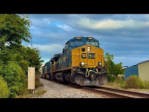 CSX I026-02 with CSXT CW44AC 7301 leading with a beautiful NF2 K5LA on 10/02/2025