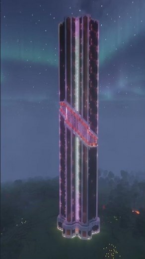 Minecraft: Modern Skyscraper #shorts