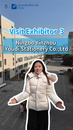 Ningbo Stationery Fair | Visit the third exhibitor of China Ningbo International Stationery Fair 2026: Ningbo Yinzhou Youdi Stationery Co.,Ltd Booth Number: H2-419... | Instagram