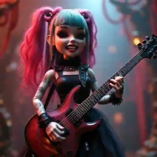 Feeling the riffs with SinfulDoll #Headbanging #MetalVibes #SinfulDoll 🤘🖤🎵