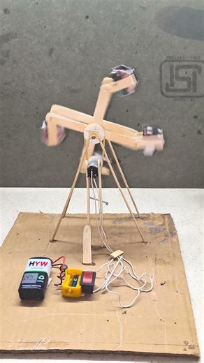 Ek Mini DC motor se electrical jhula #electrical #experimnent #diy #shots