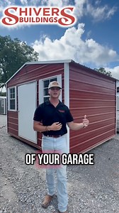 Need extra space without breaking the bank? 👀 Our 10x12 Storage Shed is perfect for: ✔️ Lawn tools & equipment ✔️ Holiday storage ✔️ Your next DIY project space Built tough. Delivered fast. Ready when you are. 👉 Come see it in person or give us a call at (662) 571-2430 #StorageSolutions #BackyardGoals #ShedLife #HomeOrganization #ExtraSpace #StorageMadeEasy #DIYProjects #DeclutterYourHome #BackyardStorage #ShiversBuildings | Shivers Buildings