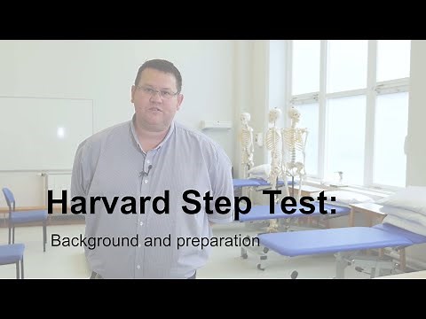 Physiology practical demonstrations - Harvard Step Test: Background and preparation