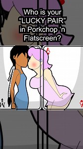 Who are your favorite pairings in Porkchop 'n Flatscreen? #porkchopnflatscreen #animation #anime #otp #shipping | Emezie
