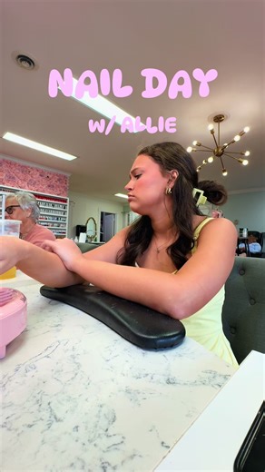 Charming Baby Pink Nails with Allie