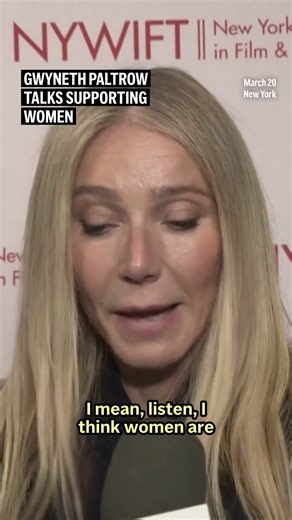Gwyneth Paltrow on Supporting Women at Muse Awards