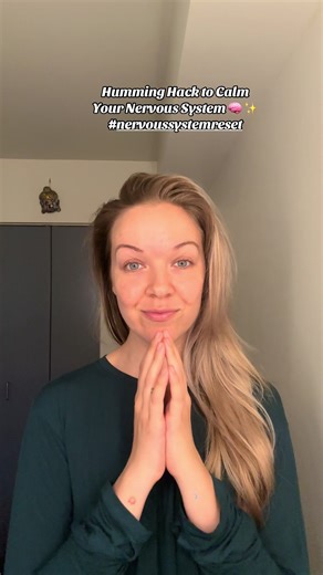 Humming Hack to Calm Your Nervous System 🧠✨