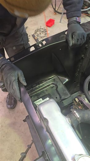 1967 Mustang Battery Tray Installation