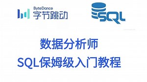 【2025保姆级SQL教程】字节跳动大佬带你七天学会SQL！保姆级入门教程，拿走不谢！