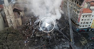 São Paulo Tower Collapses in Fire