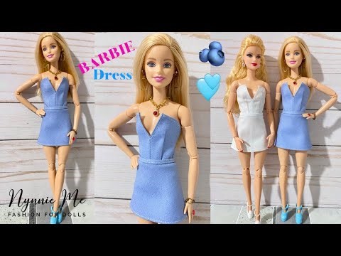 Barbie Dress, Barbie Fashion Mini Dress by nynnieme
