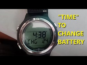 Aqualung i200c Dive Computer Battery Change . (Simple Easy Steps)
