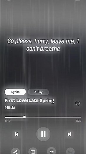 First love/ Late spring by Mitski #music #song #love #lyrics