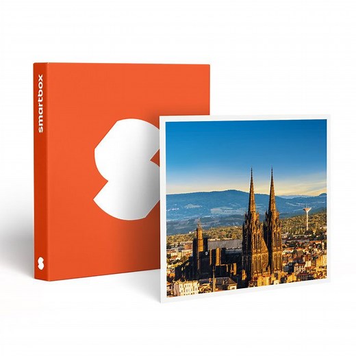 Coffret Cadeau SMARTBOX - Mille et une nuits en Auvergne - 1 ou 2 nuits avec petits-déjeuners, avec ou sans dîner et accès au spa,