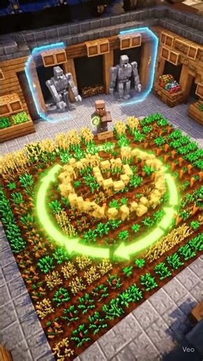 AI Villager Manager — Minecraft-style Short #minecraft #villager