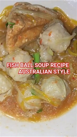🍜 FISH BALL SOUP - INDONESIAN STREET FOOD 🇮🇩✨