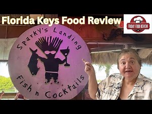 🌴 Sparky’s Landing Marathon, Florida | Florida Keys Eats | Friday Food Review 🍤🍹