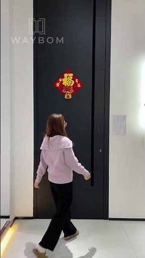 A. Thermal break pivot entrance door