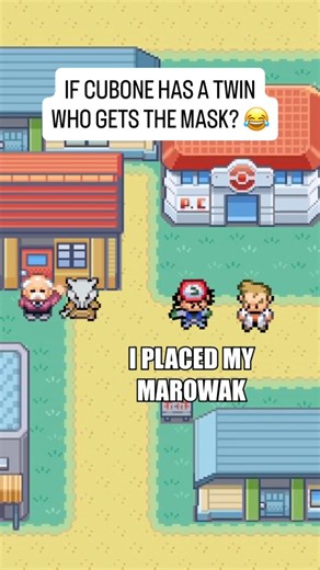 Gumbino on Instagram: "If Cubone has a twin, who gets the mask? 😂 Thanks to @lan_nois for the idea! #pokemon #pokémon #ashketchum #pikachu #nintendo #gumbino #explore #explorepage #fyp"